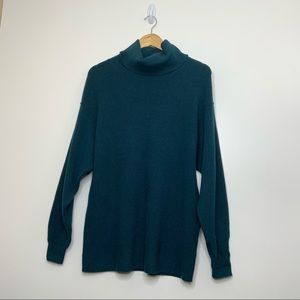 Free People Kitty Thermal Top (Deep Jade) XS